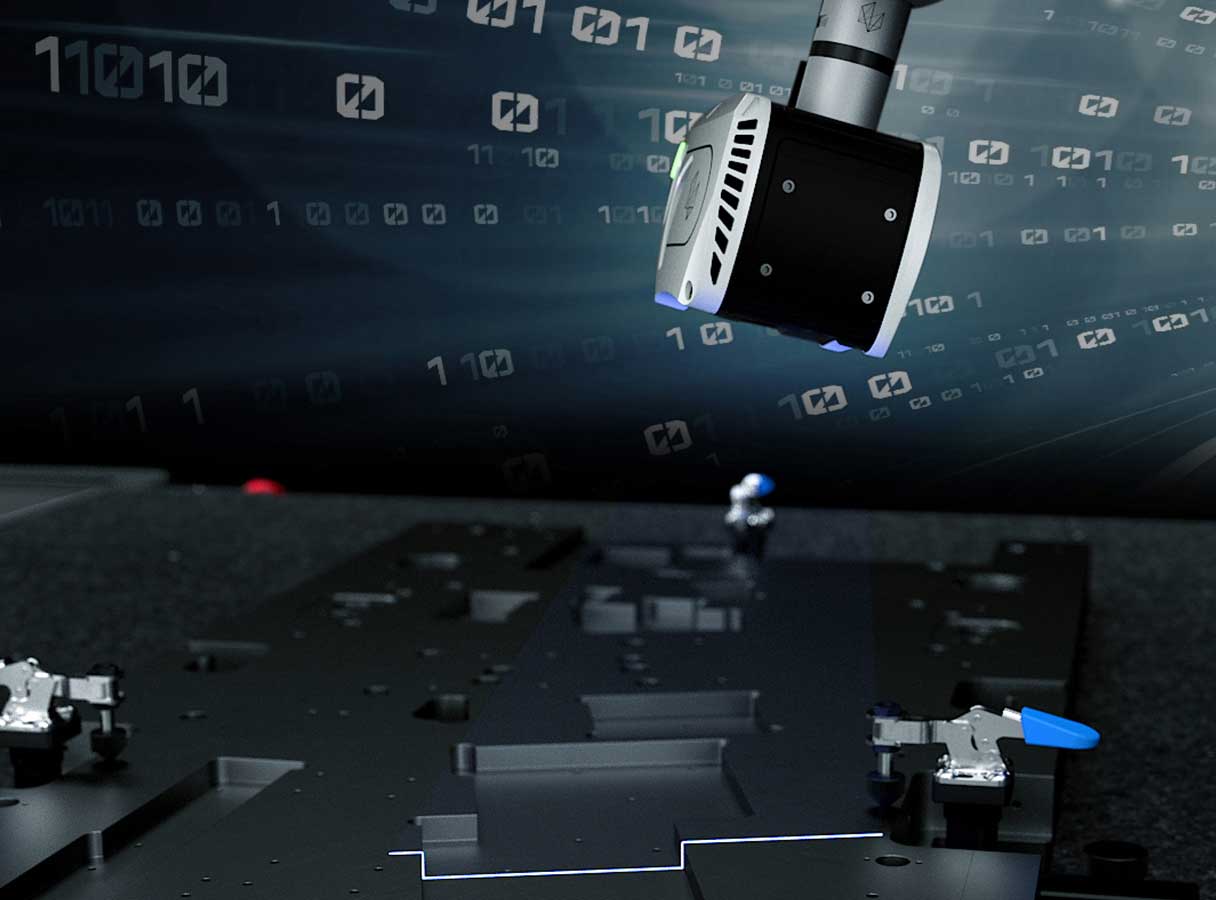 Digital sensor MAESTRO — pomiar stykowy, skanowanie, kontrola bezstykowa